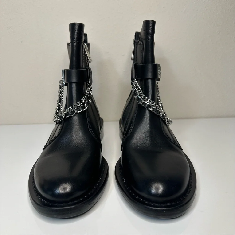 Zadig & Voltaire Black Leather Sole